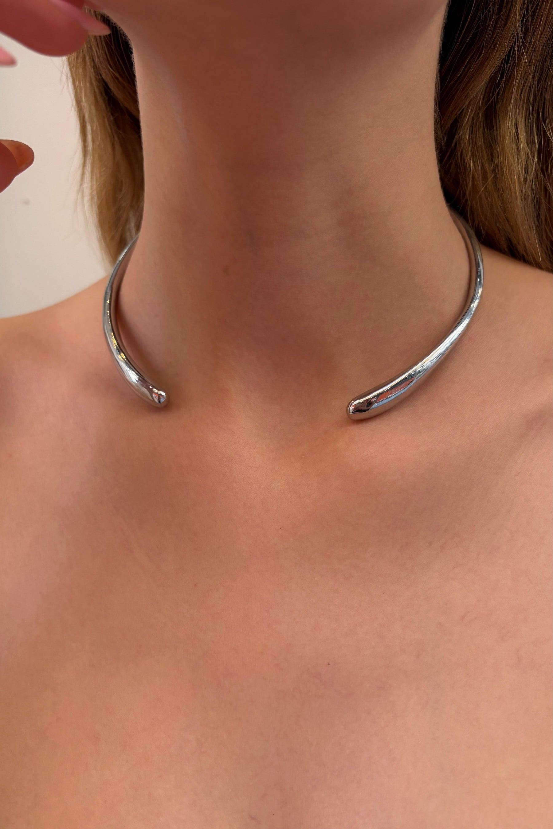 Çelik Eterna Choker Kolye