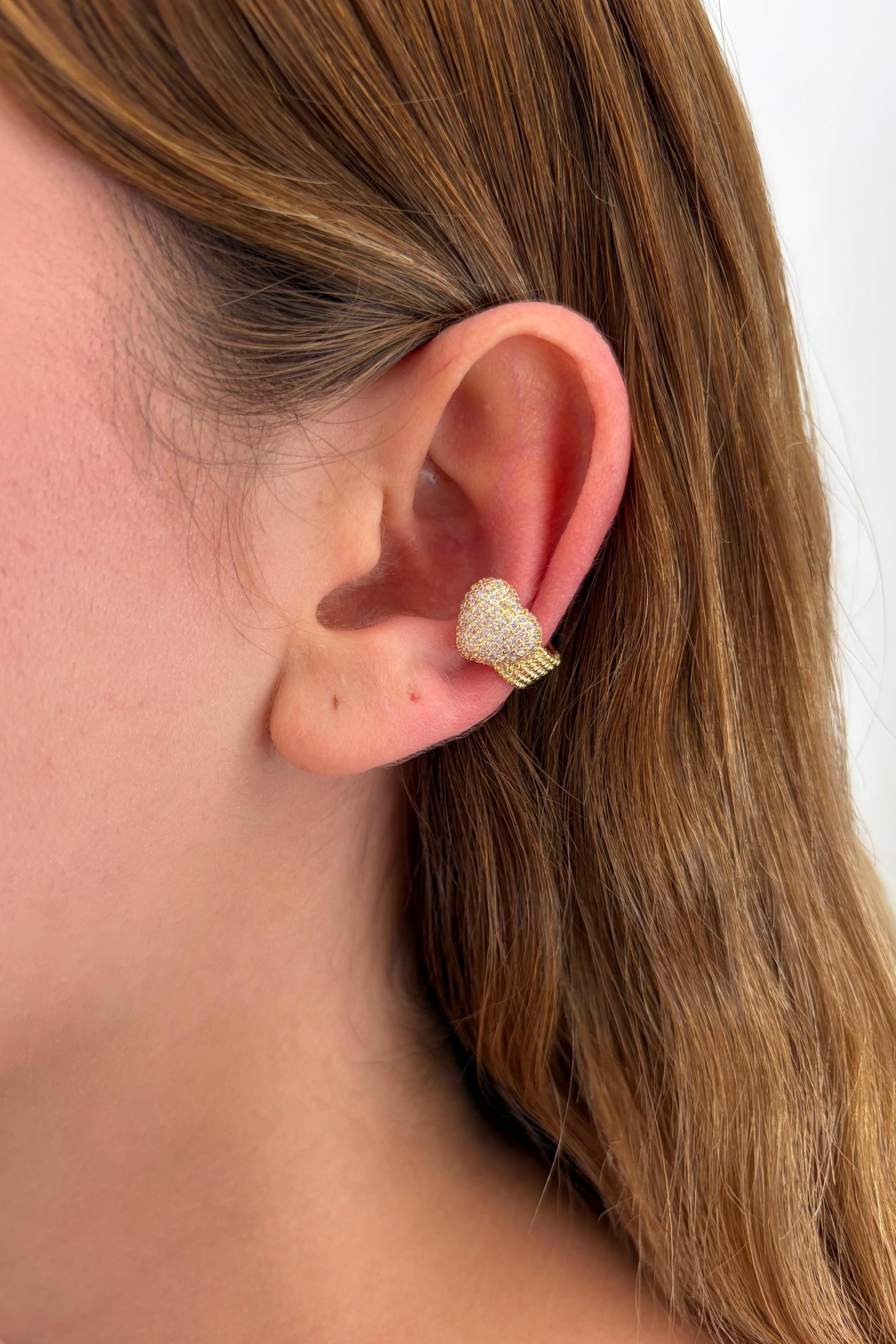 Çelik Sıkıştırmalı Amora Earcuff