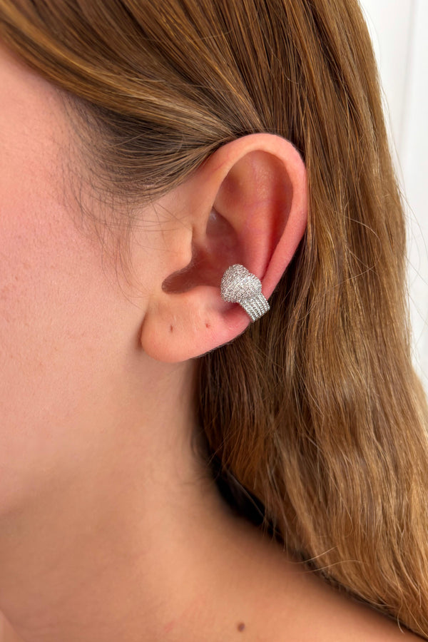 Çelik Sıkıştırmalı Amora Earcuff