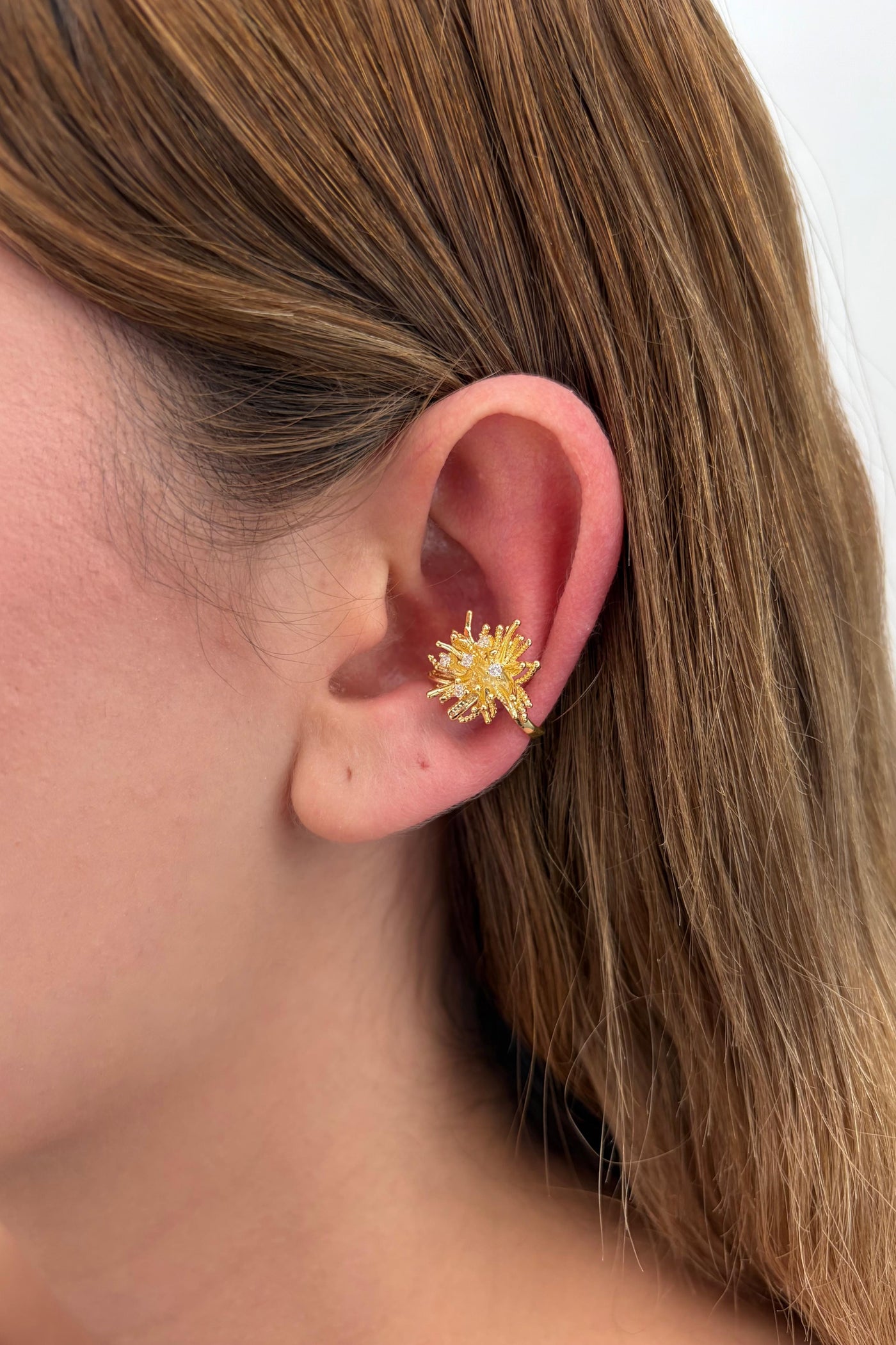 Çelik Sıkıştırmalı Solara Earcuff