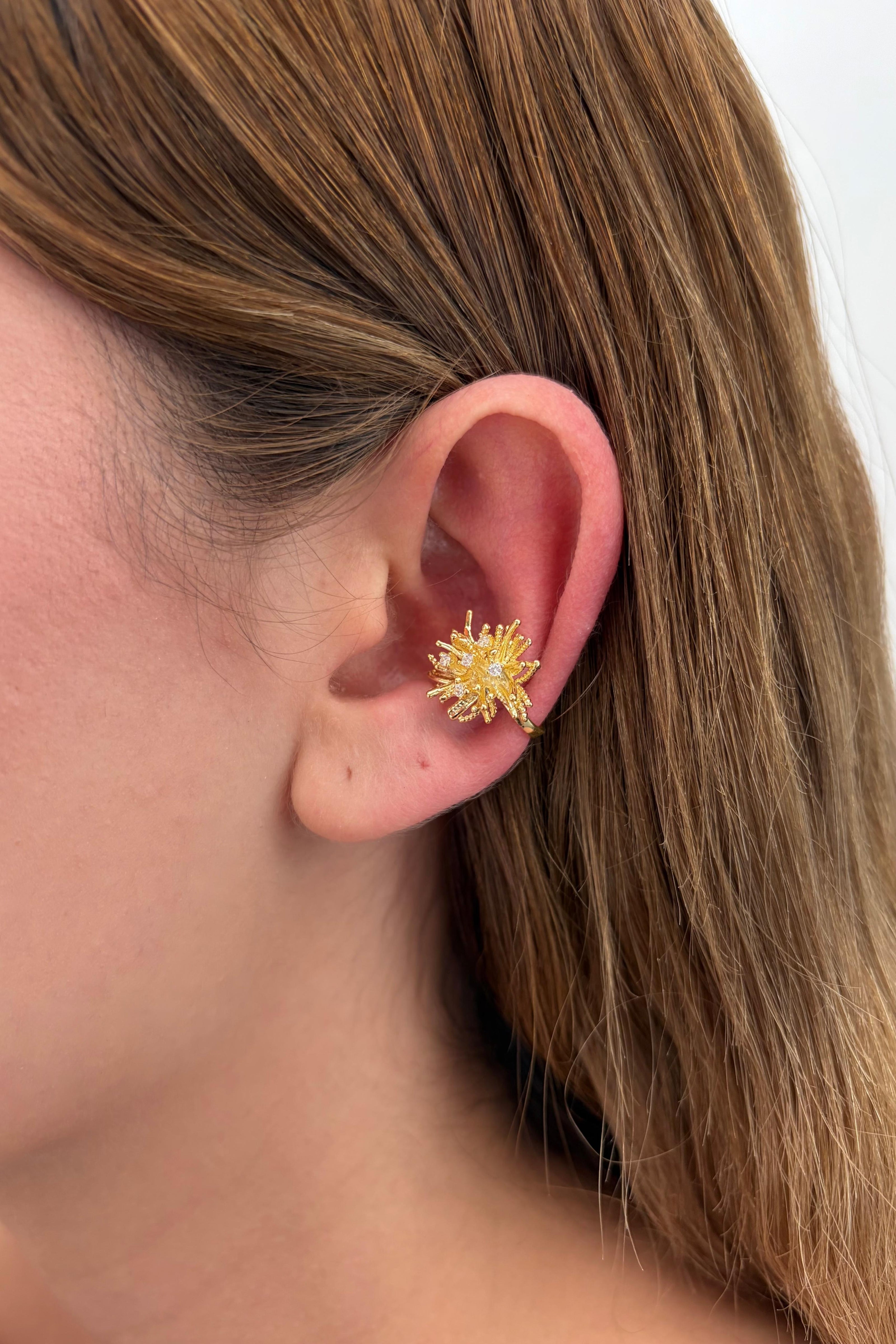 Çelik Sıkıştırmalı Solara Earcuff