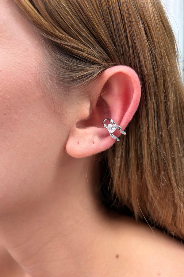 Çelik Sıkıştırmalı Cupid Earcuff