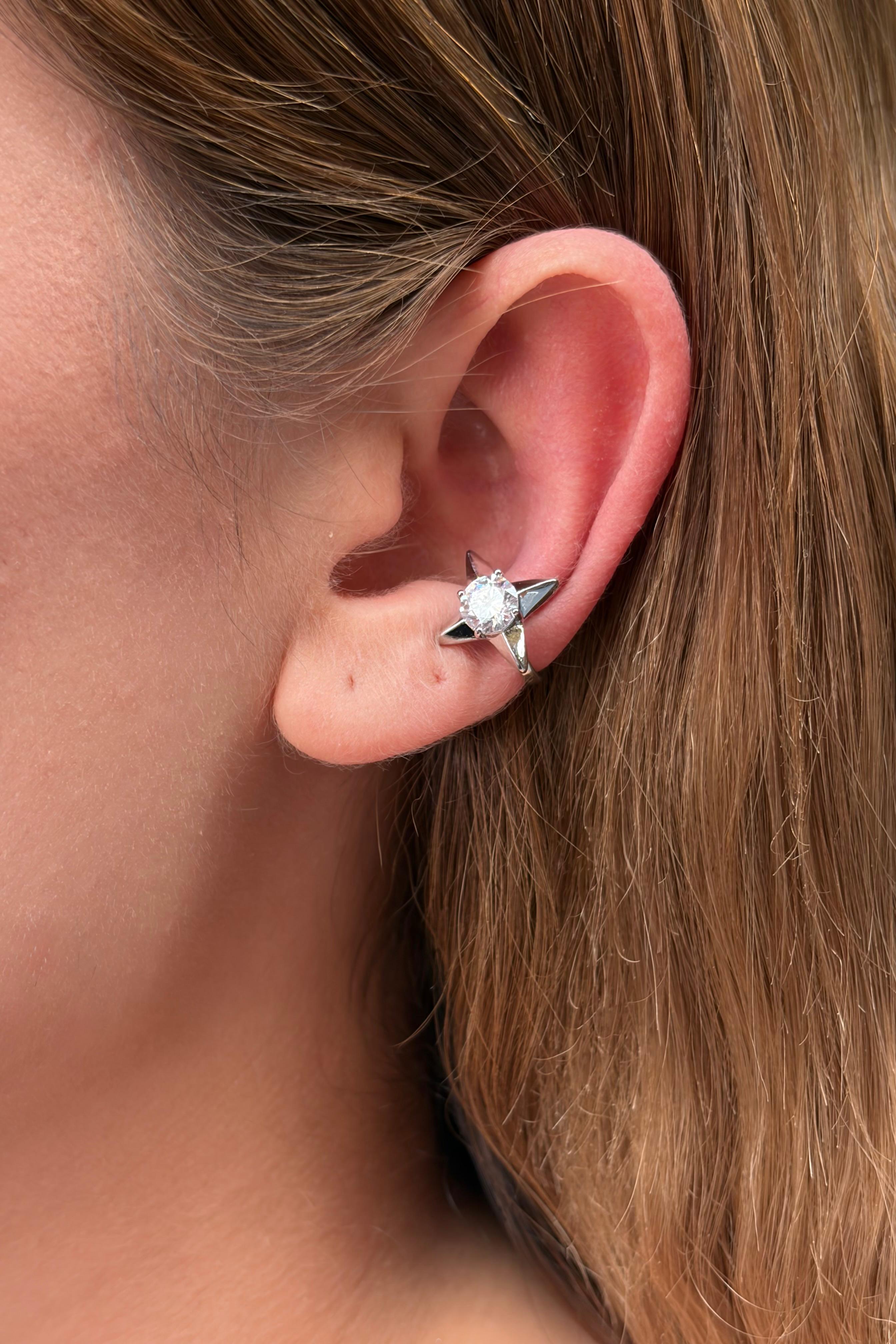 Çelik Sıkıştırmalı poledis Earcuff