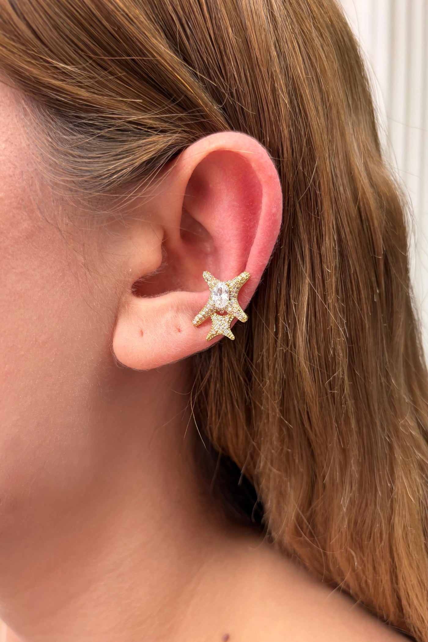 Çelik Sıkıştırmalı Stella Earcuff