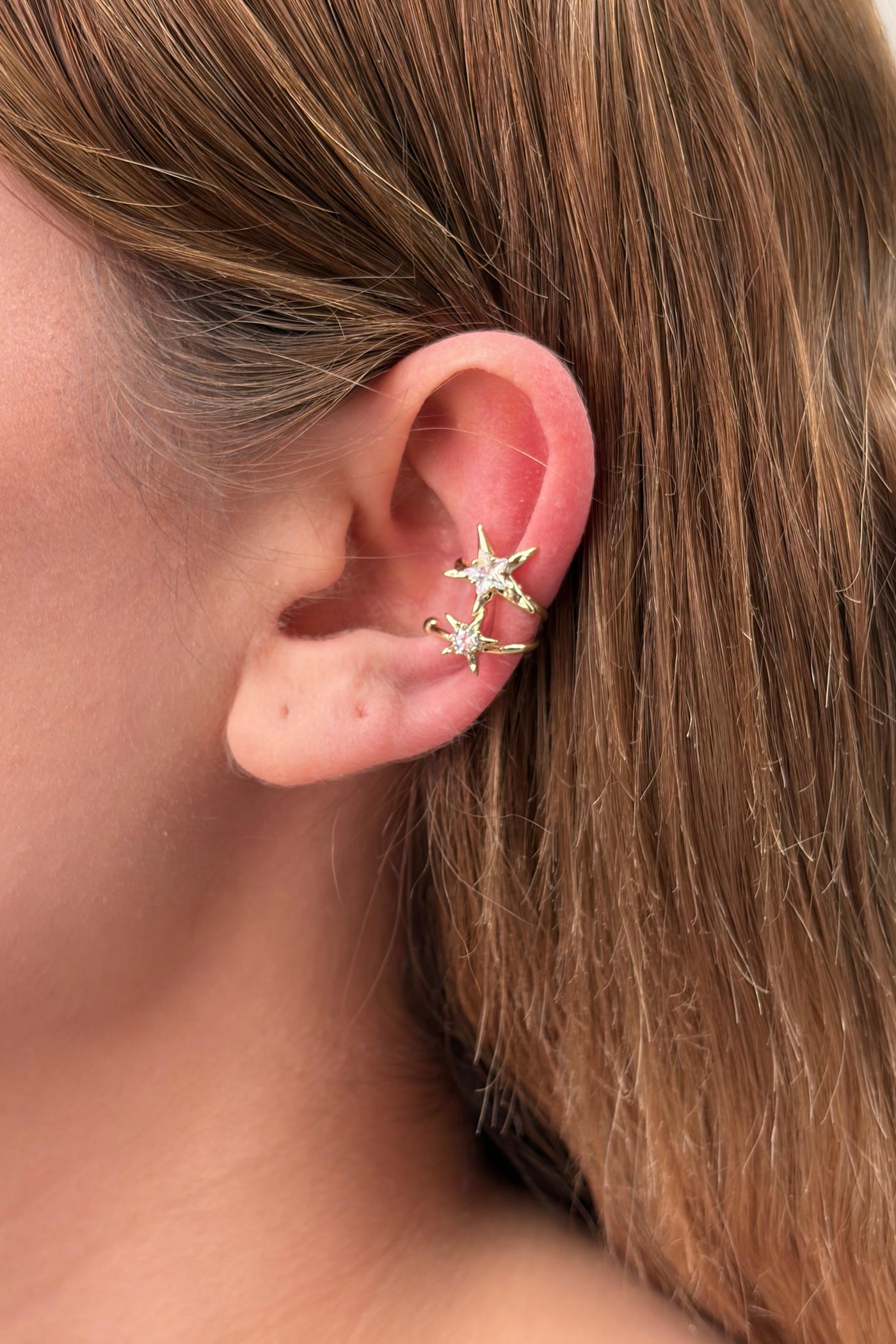Çelik Sıkıştırmalı Astra Earcuff