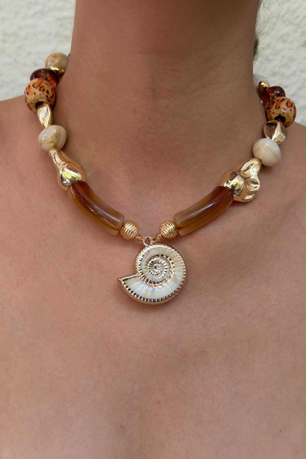 Seashell Collection Nautilus Kolye