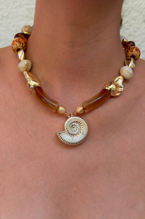 Seashell Collection Nautilus Kolye