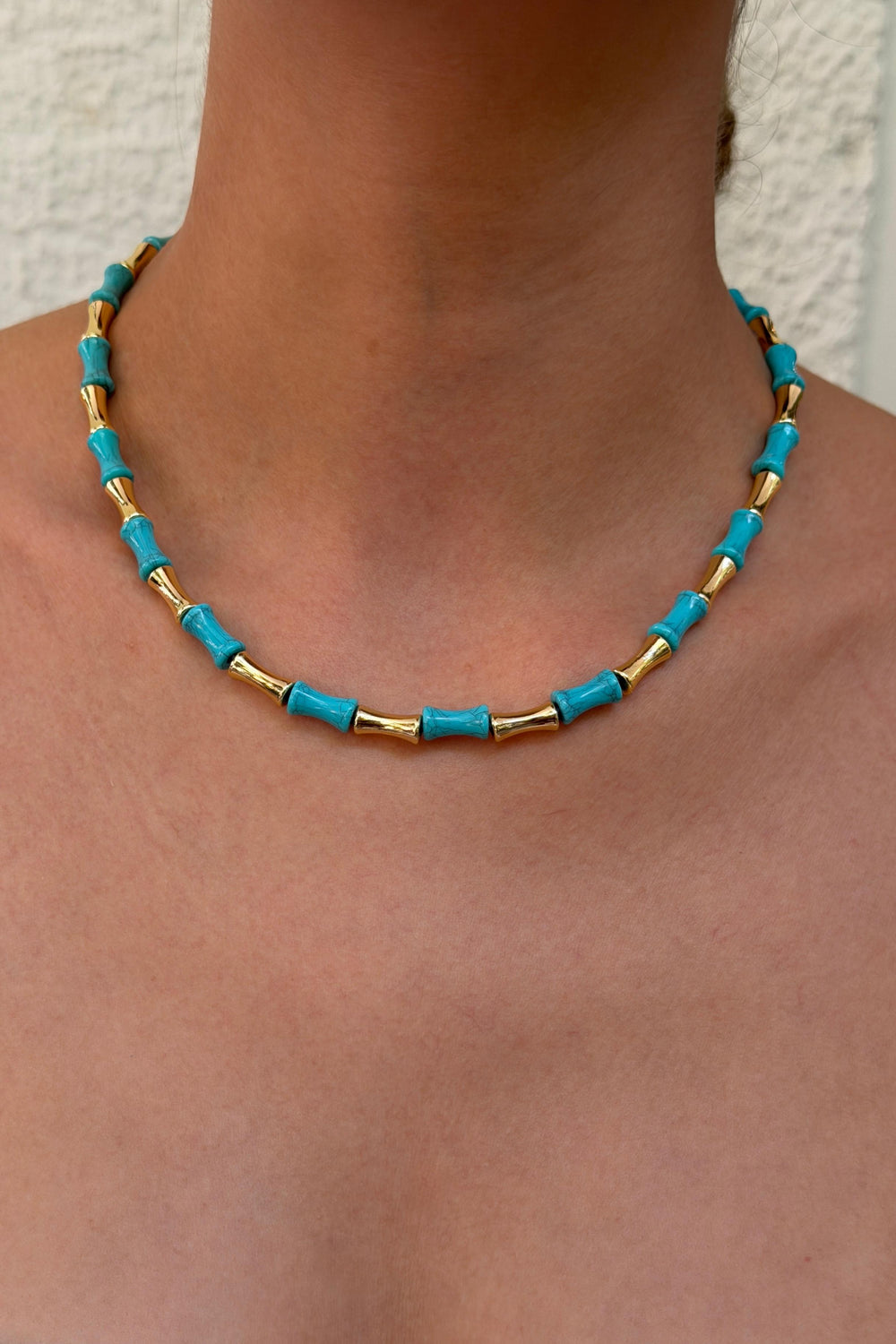 Azure Collection Bamboo Kolye