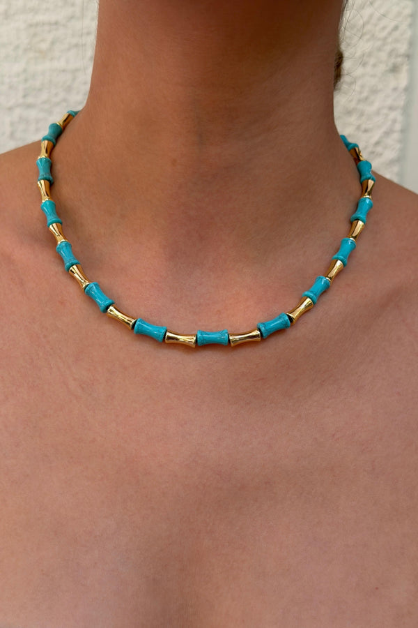 Azure Collection Bamboo Kolye