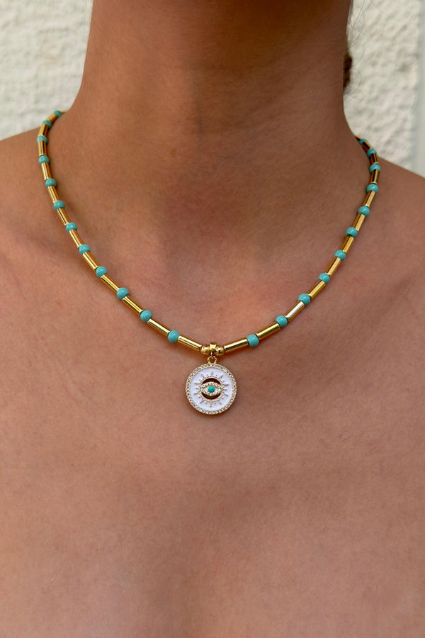 Luna Medallion Kolye