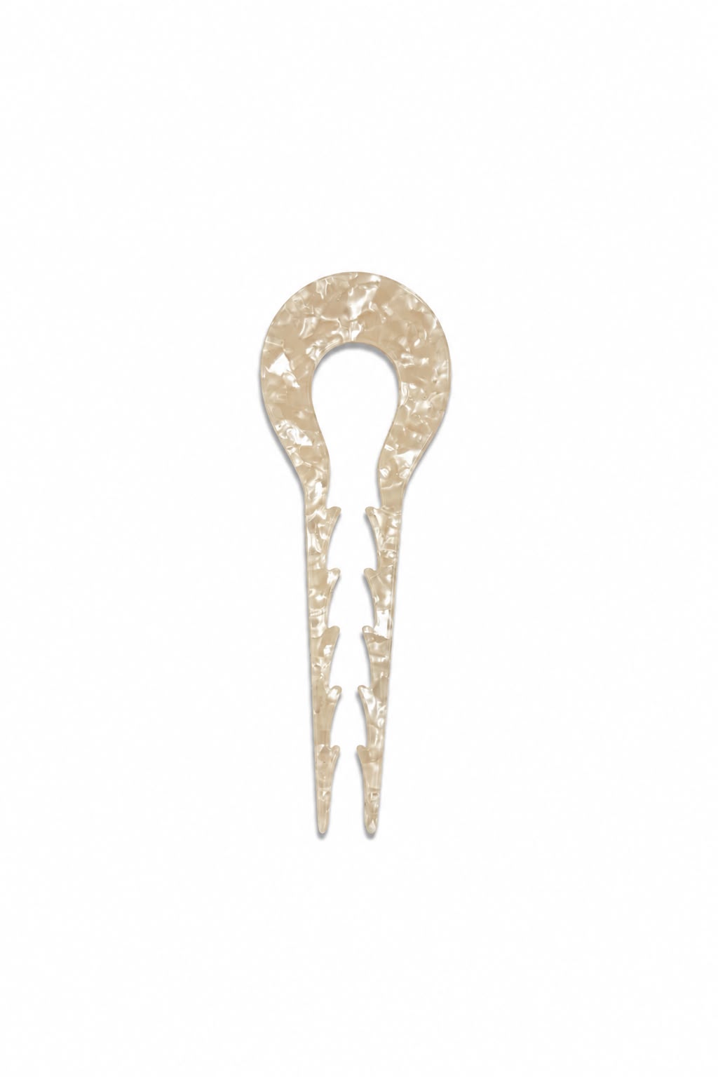 Kemik Pearl Saç Tokası