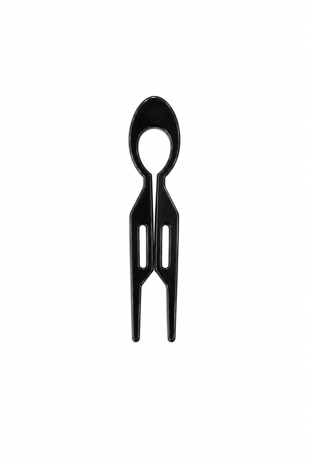 Sleek Saç Tokası - Siyah