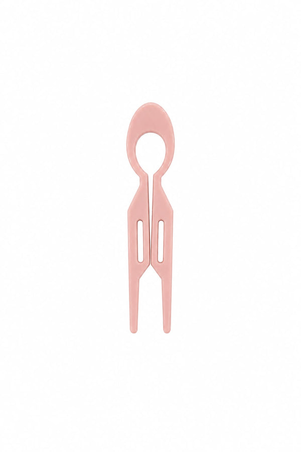 Sleek Saç Tokası - Pembe