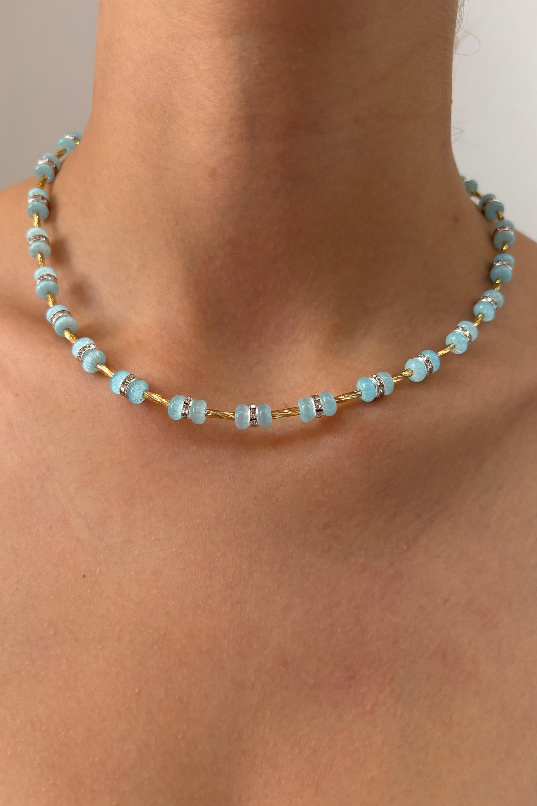 Astera Collection Sky Kolye Mavi