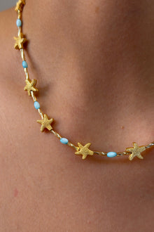 Marea Collection Starfish Kolye Mavi