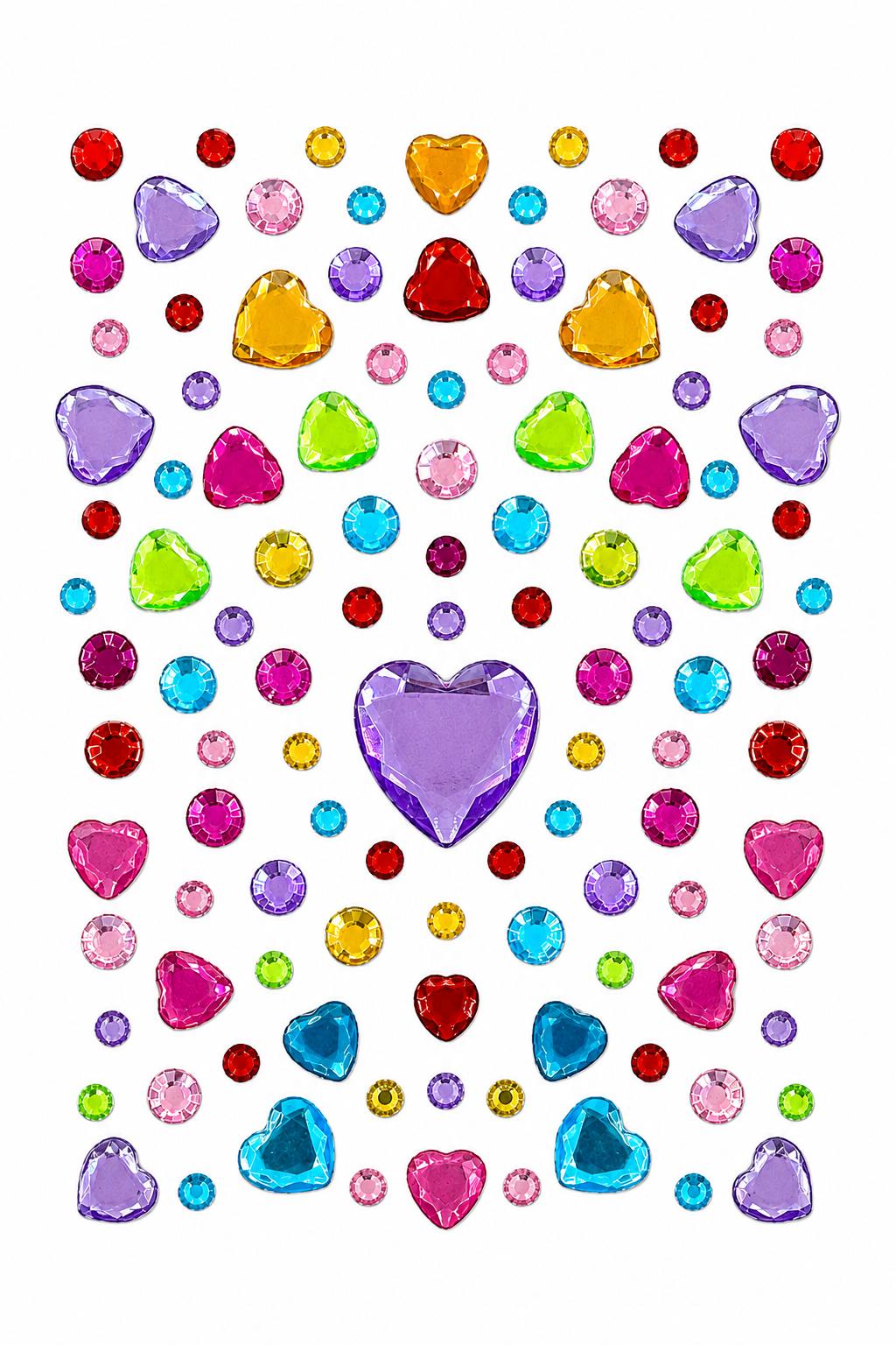 Gem Era Body Jewels Renkli Yüz ve Vücut Taşı Sticker