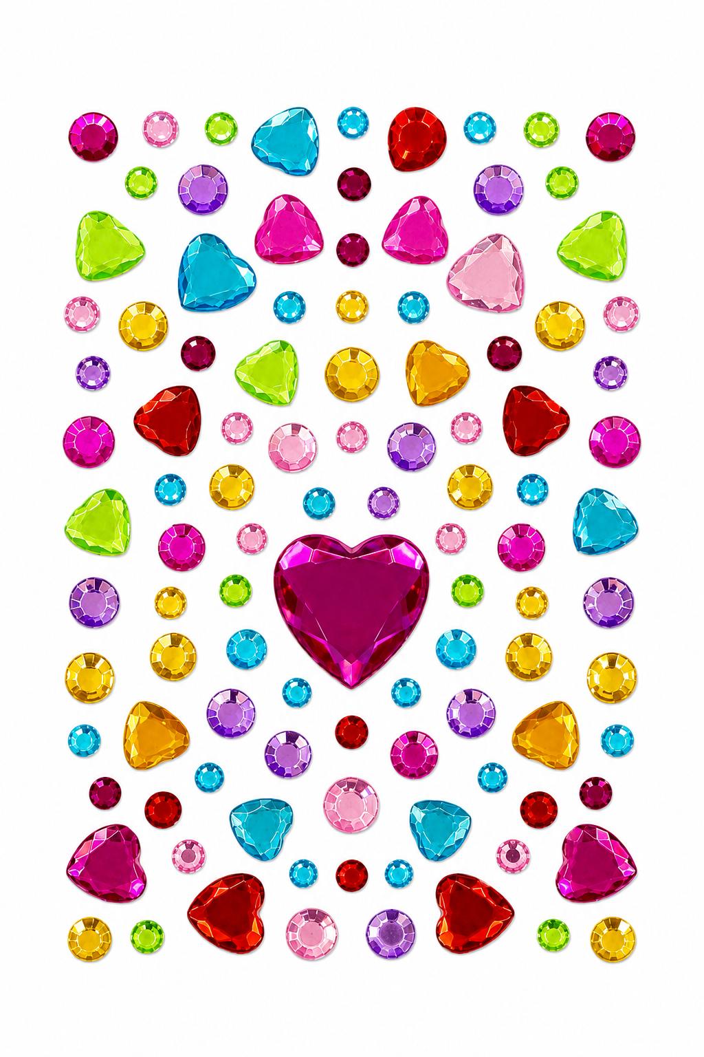 Gem Era Body Jewels Renkli Yüz ve Vücut Taşı Sticker