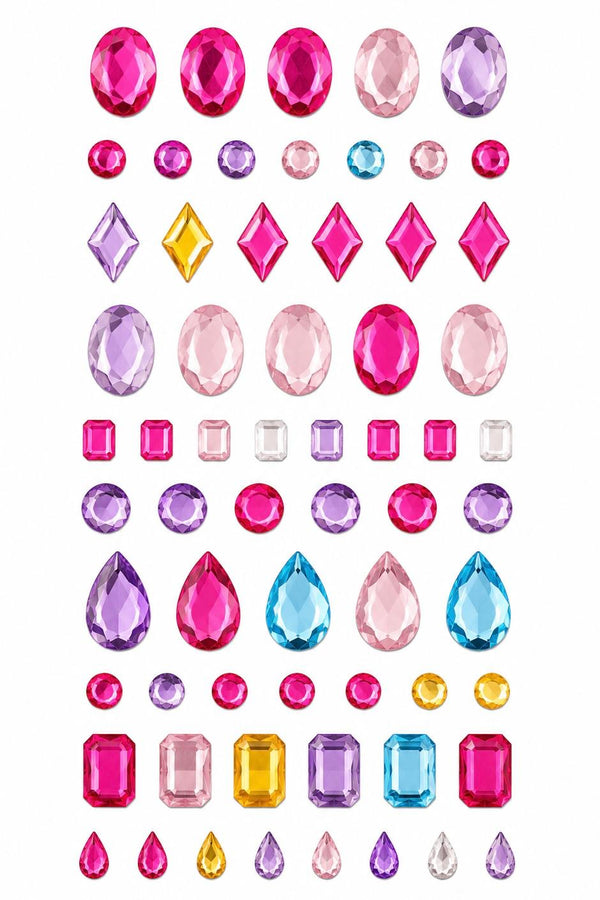 Gem Era Body Jewels Renkli Yüz ve Vücut Taşı Sticker