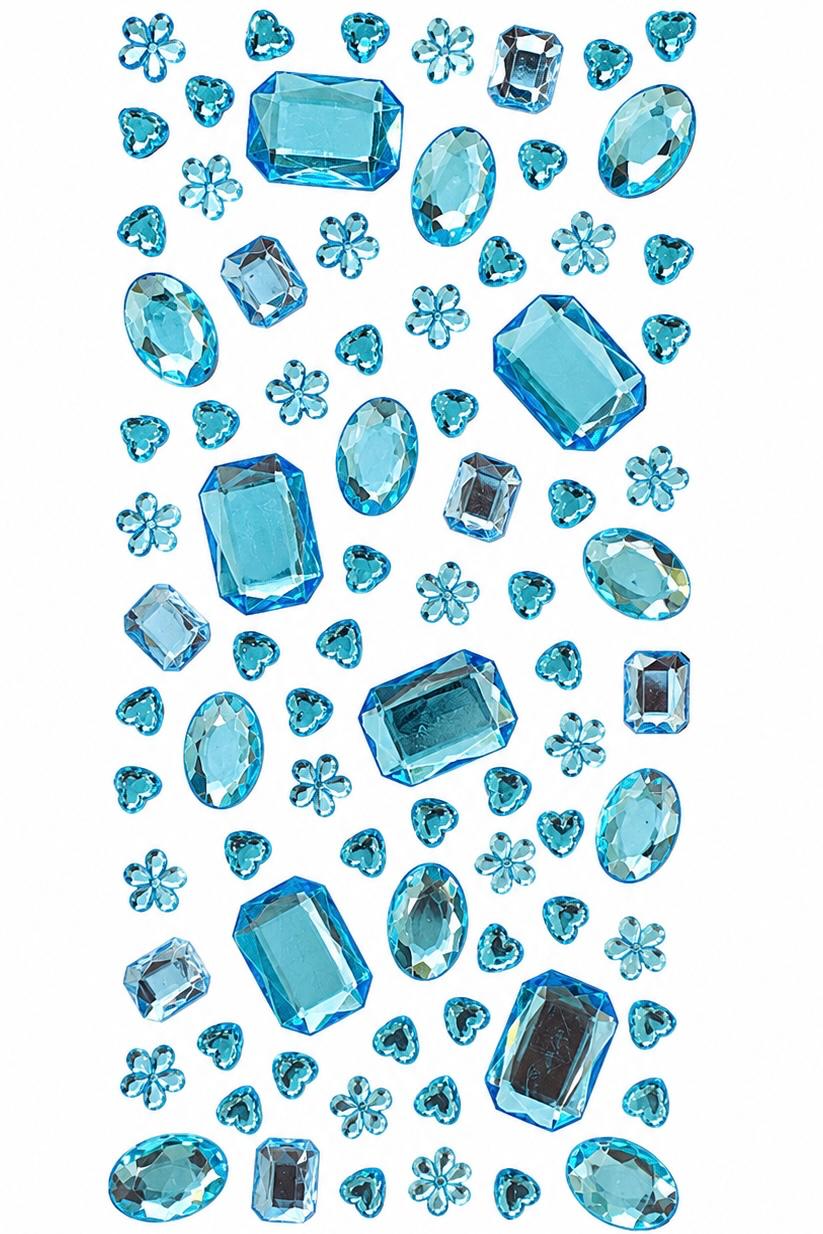Gem Era Body Jewels Renkli Yüz ve Vücut Taşı Sticker