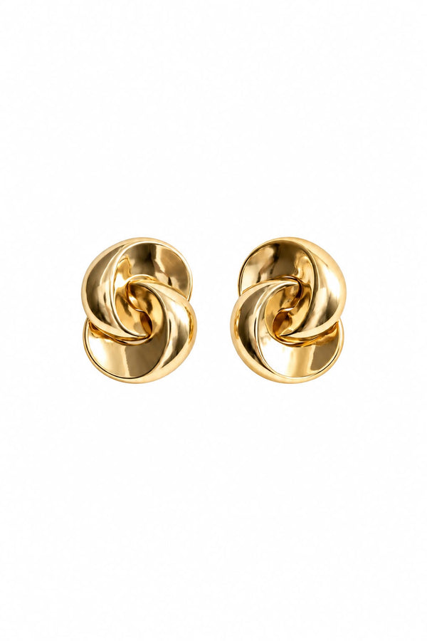 Çelik gold mng sarmal küpe