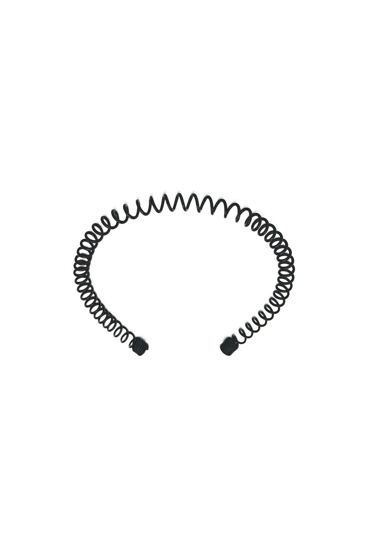 Hailey 90’s Headband – Retro Siyah Taç - Spiral