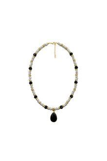 Gem Drop Kolye - Siyah