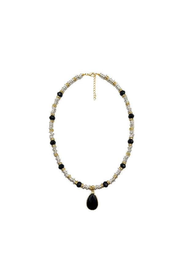 Gem Drop Kolye - Siyah