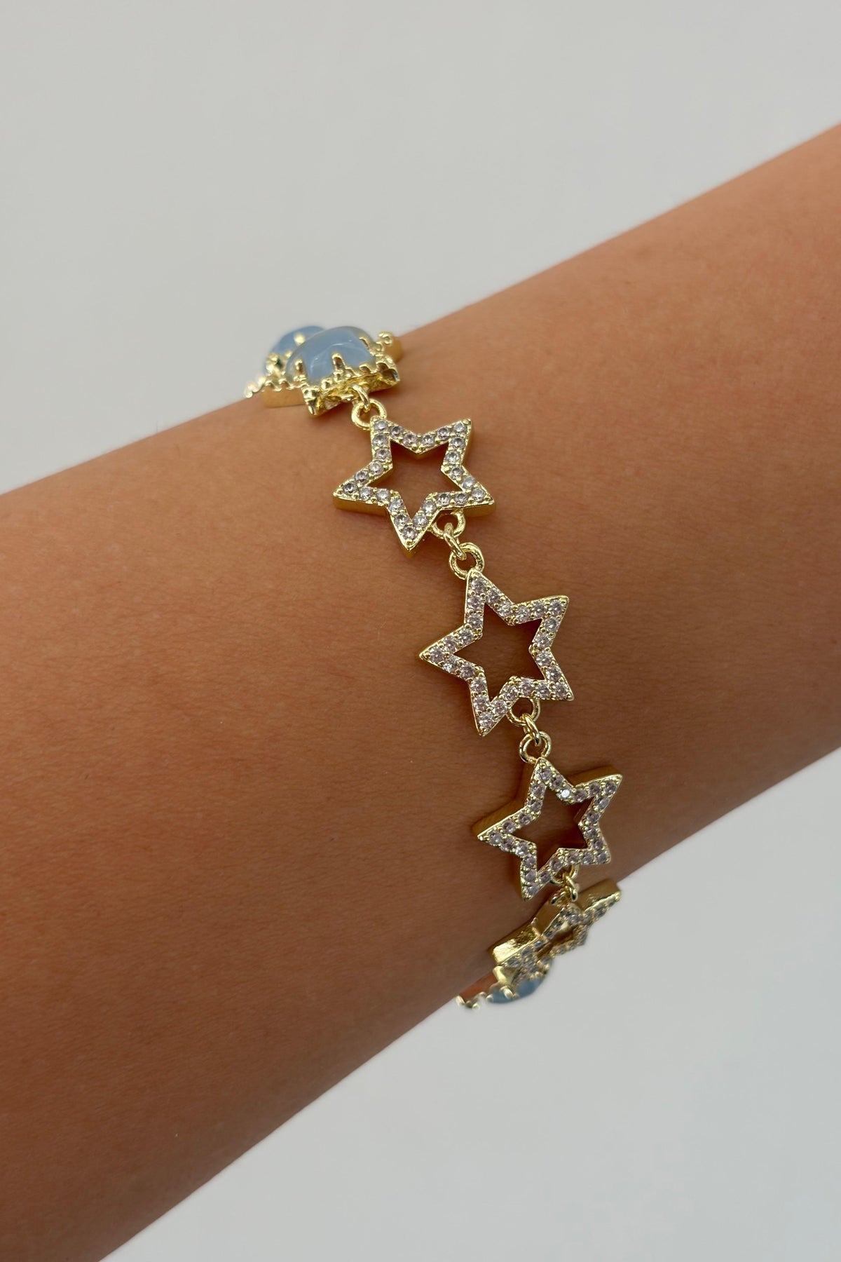 Dreamy Charms Collection Özel Seri Stella Yıldız Bileklik - Mavi