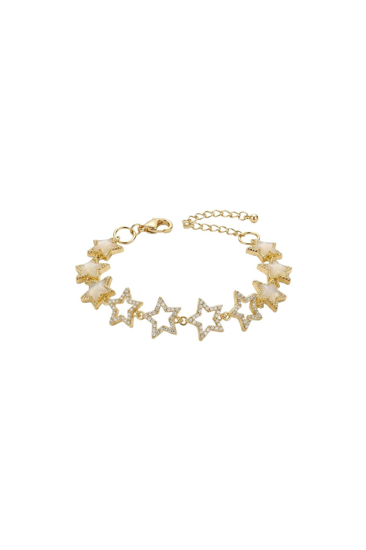 Dreamy Charms Collection Özel Seri Stella Yıldız Bileklik - Sedef