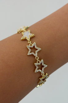 Dreamy Charms Collection Özel Seri Stella Yıldız Bileklik - Sedef