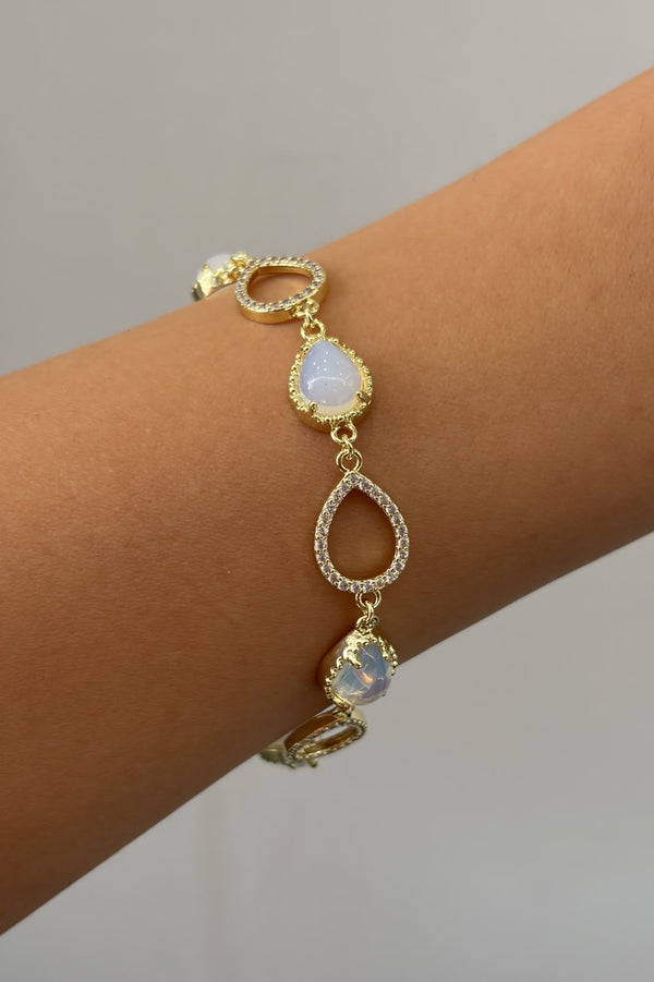 Dreamy Charms Collection Özel Seri Dew Drop Bileklik - Sedef