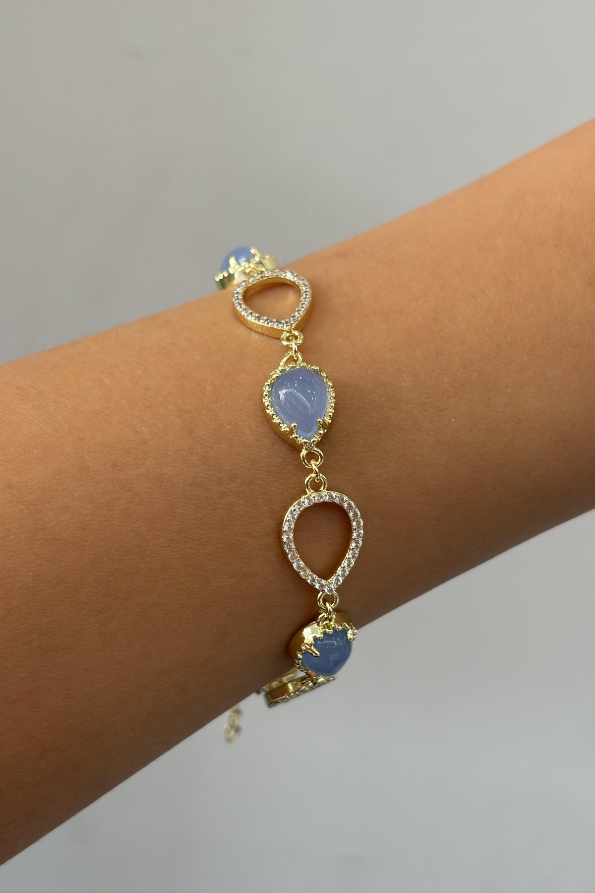 Dreamy Charms Collection Özel Seri Dew Drop Bileklik - Mavi