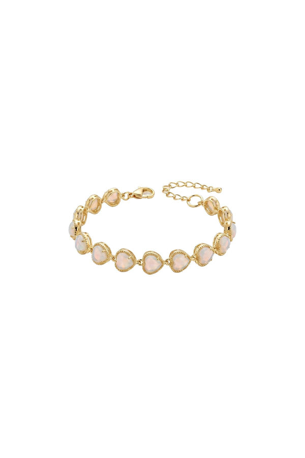 Dreamy Charms Collection Özel Seri Amore Kalp Bileklik - Sedef