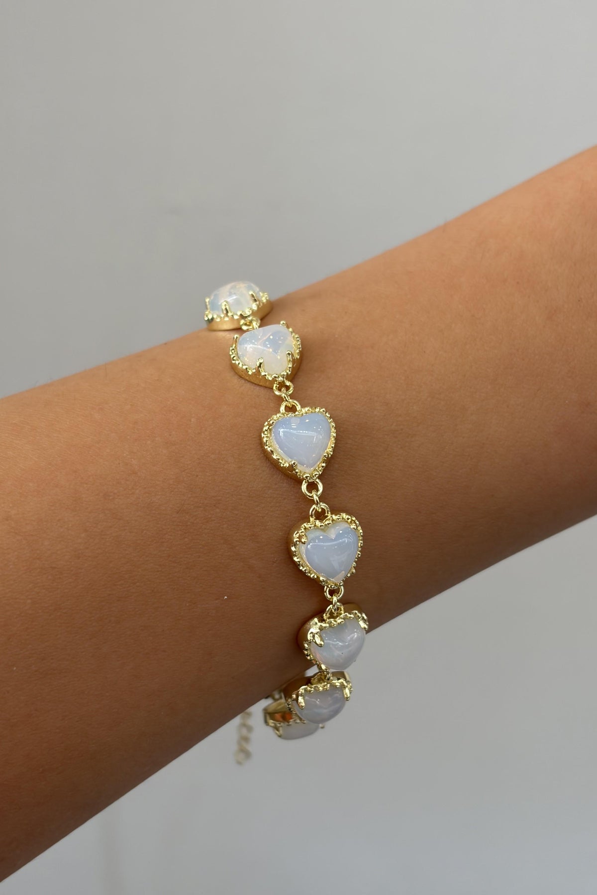 Dreamy Charms Collection Özel Seri Amore Kalp Bileklik - Sedef
