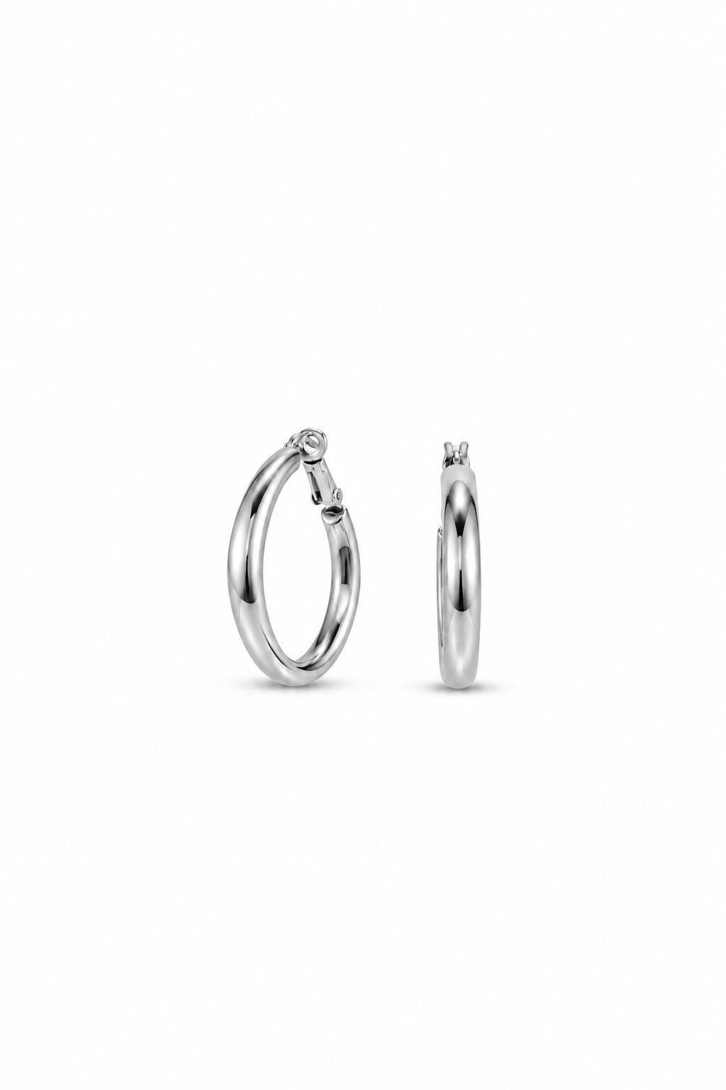 Maxi Hoops Kalın Halka Küpe - Küçük Boy