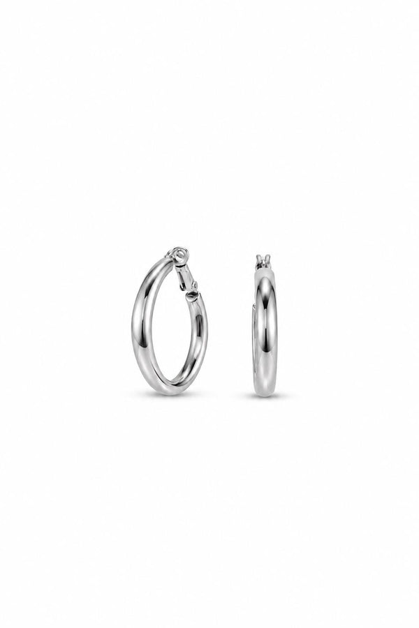 Maxi Hoops Kalın Halka Küpe - Küçük Boy