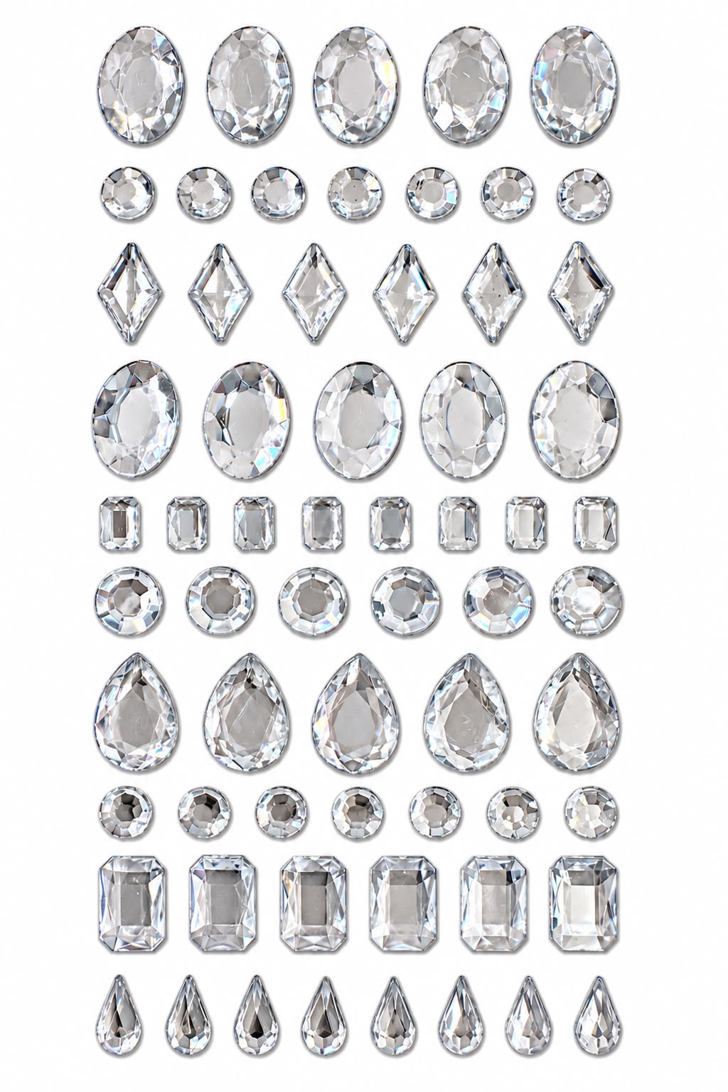 Gem Era Body Jewels Renkli Yüz ve Vücut Taşı Sticker