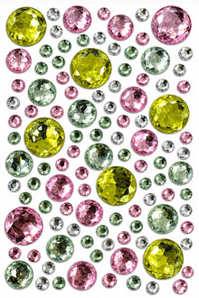 Gem Era Body Jewels Renkli Kristal Yüz ve Vücut Taşı Sticker