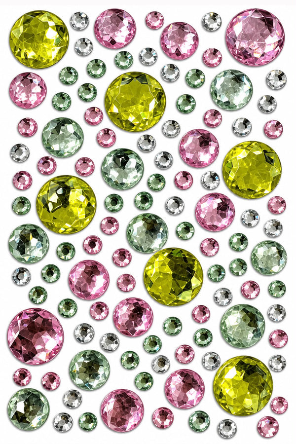 Gem Era Body Jewels Renkli Kristal Yüz ve Vücut Taşı Sticker