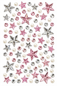 Gem Era Body Jewels Yıldız Figürlü Renkli Yüz ve Vücut Taşı Sticker
