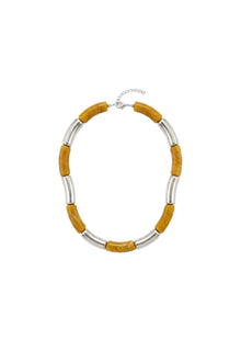 Silver Form Collection Arc Boncuk Kolye - Hardal
