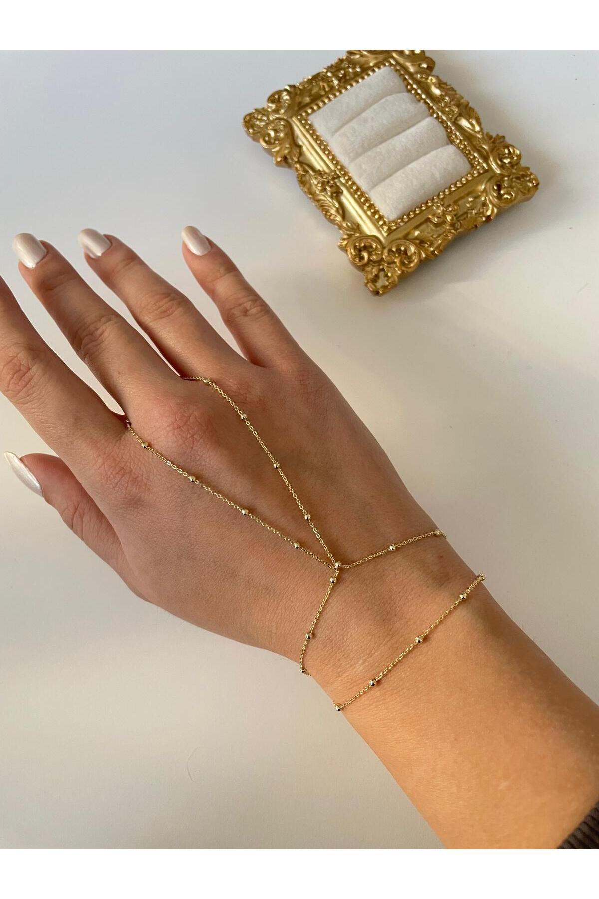 14K Çelik Üzeri Altın Kaplama Özel Seri Şahmeran