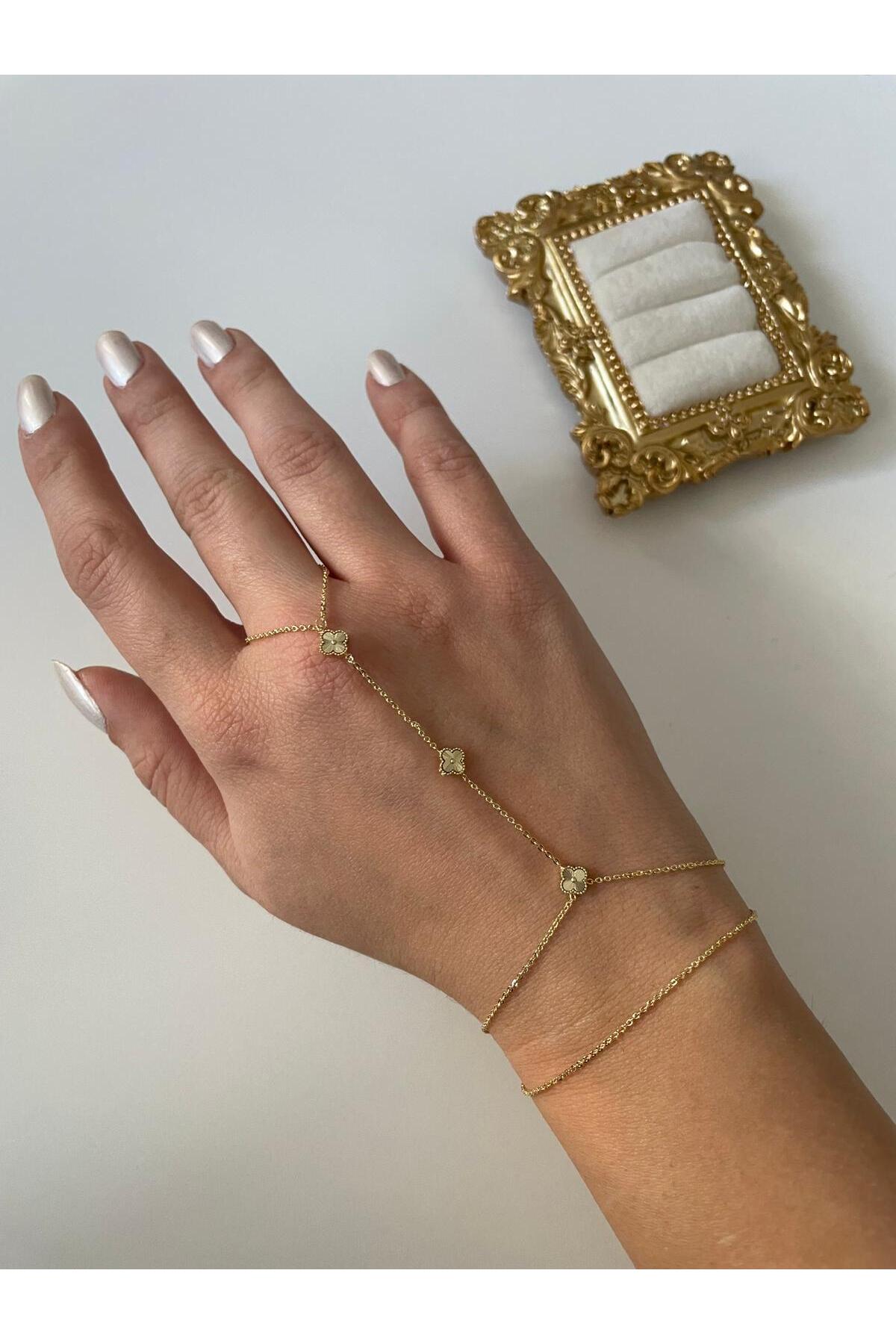 14K Çelik Üzeri Altın Kaplama Özel Seri Şahmeran