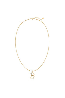 Çelik Üzeri Altın Kaplama Signature Collection Harf Kolye