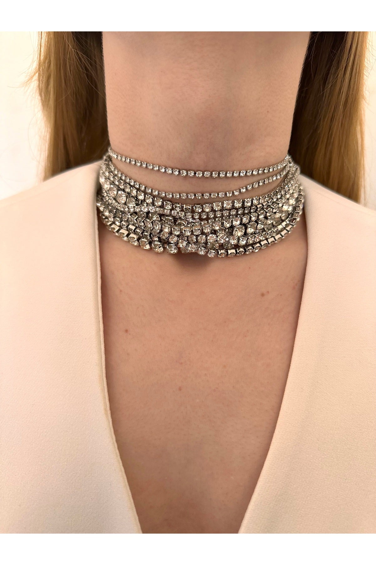 Zirkon tasarım kolye