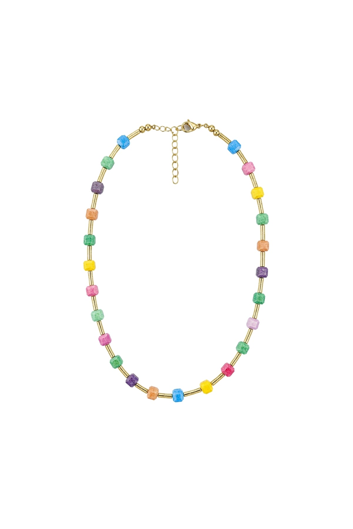 Boncuk Candy Cube Kolye