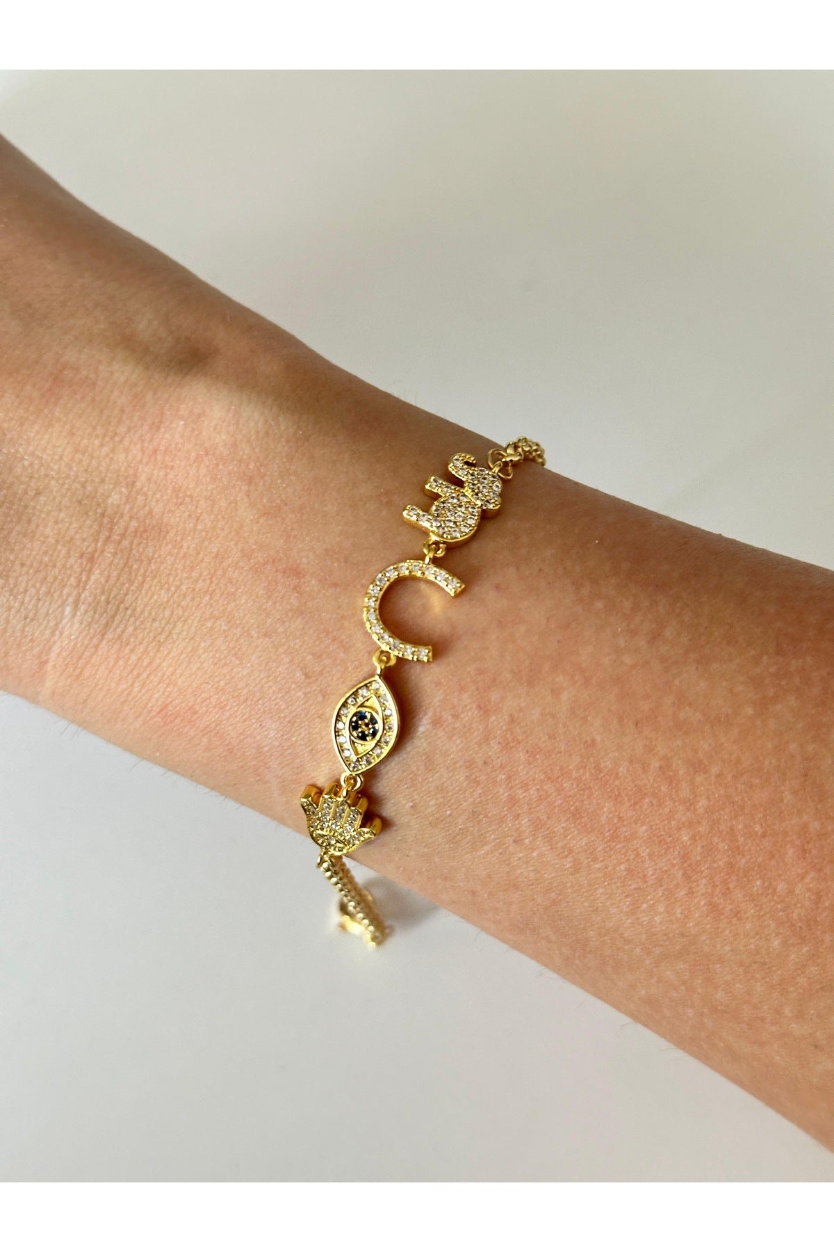 Çelik özel seri manifest şans bileklik