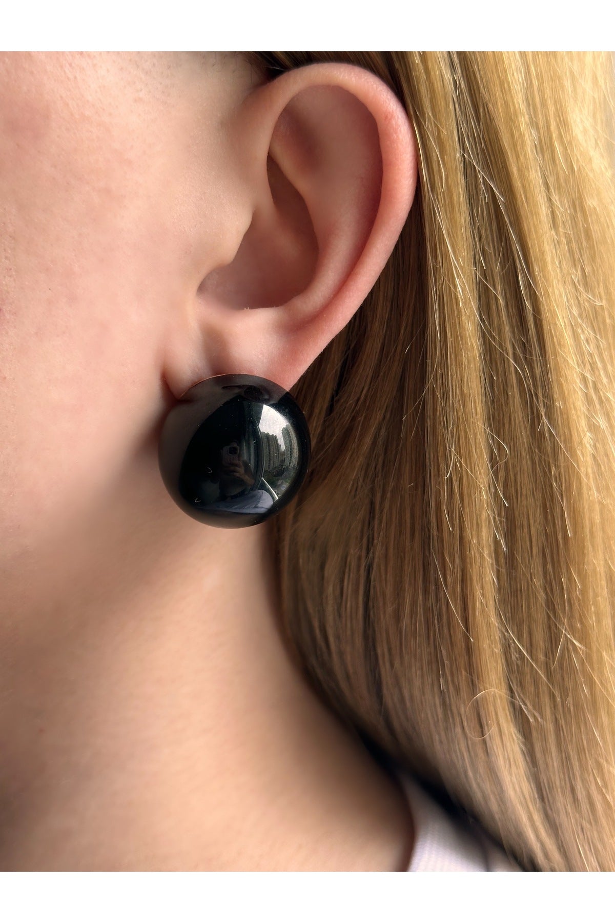 Basic Kemik Topçuk Küpe