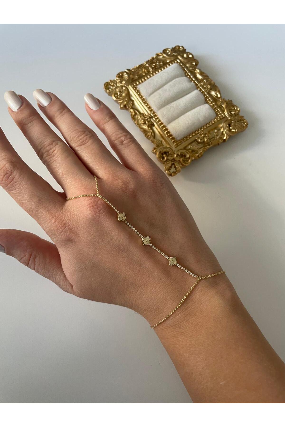 14K Çelik Üzeri Altın Kaplama Özel Seri Şahmeran