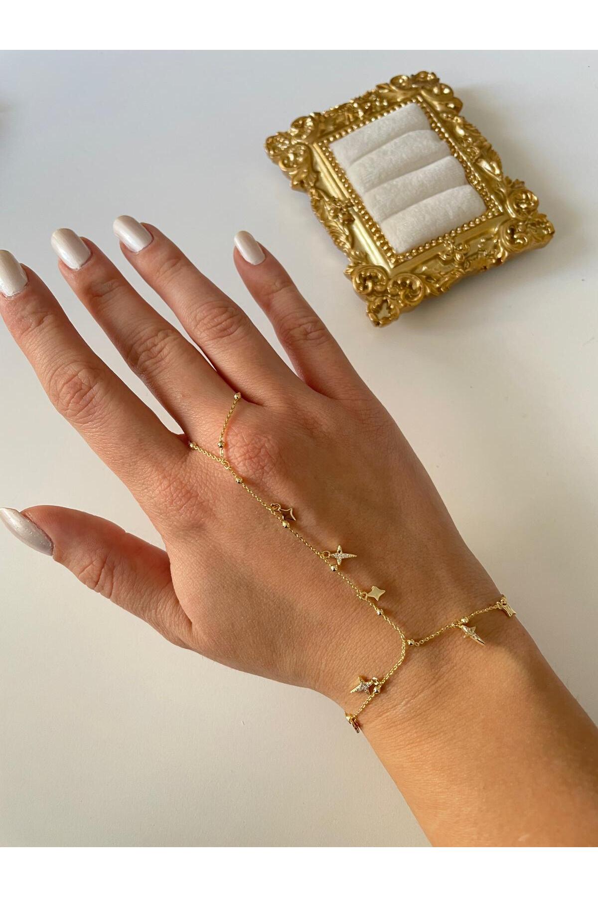 14K Çelik Üzeri Altın Kaplama Özel Seri Şahmeran